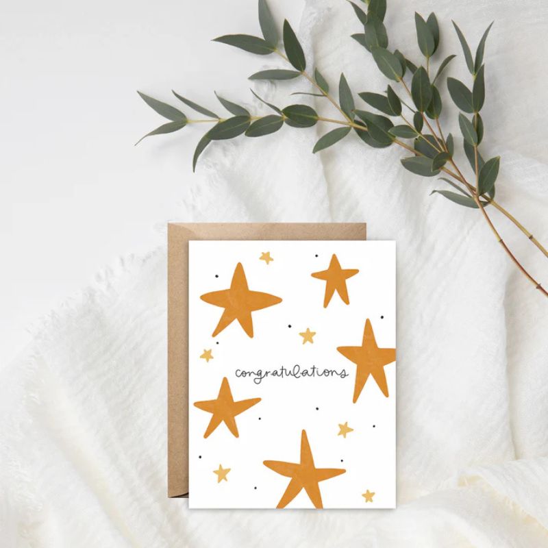 Card - Congratulations Stars