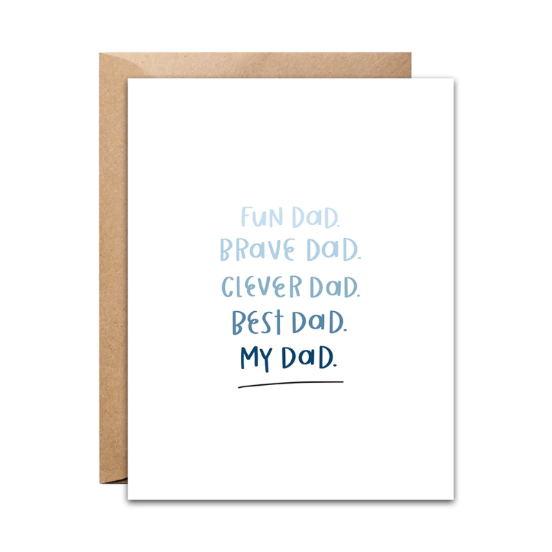 My Dad Greeting Card | Snuggle Bugz | Canada's Baby Store