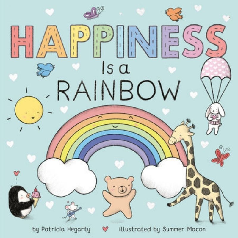 Happiness Is a Rainbow Board Book