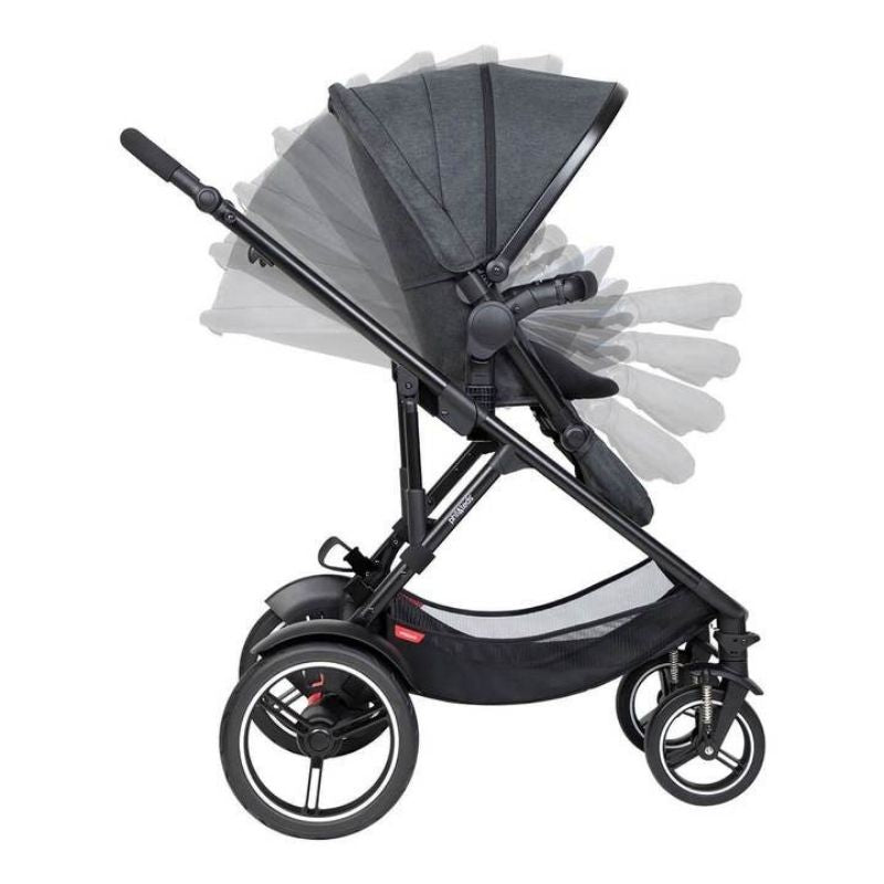VOYAGER Inline Buggy Stroller - Black