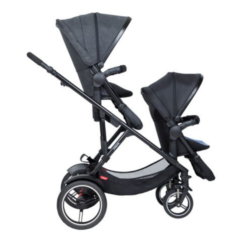 VOYAGER Inline Buggy Stroller - Black – Snuggle Bugz