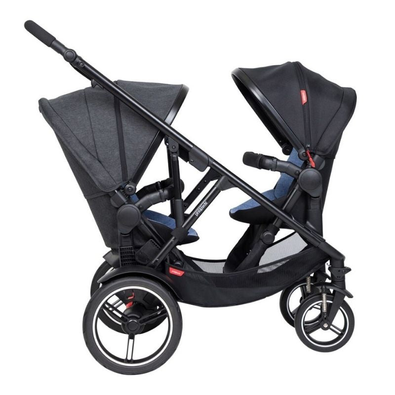 VOYAGER Inline Buggy Stroller - Black – Snuggle Bugz