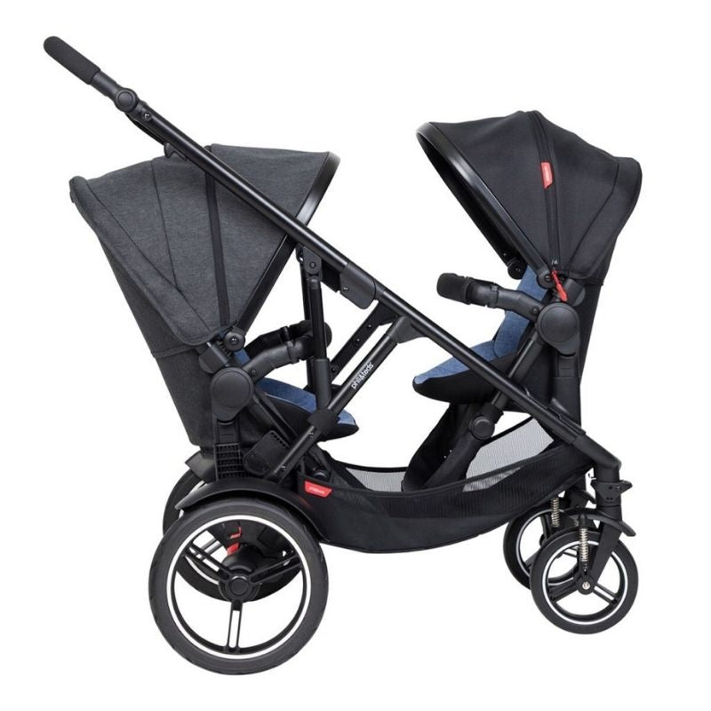 VOYAGER Inline Buggy Stroller - Black