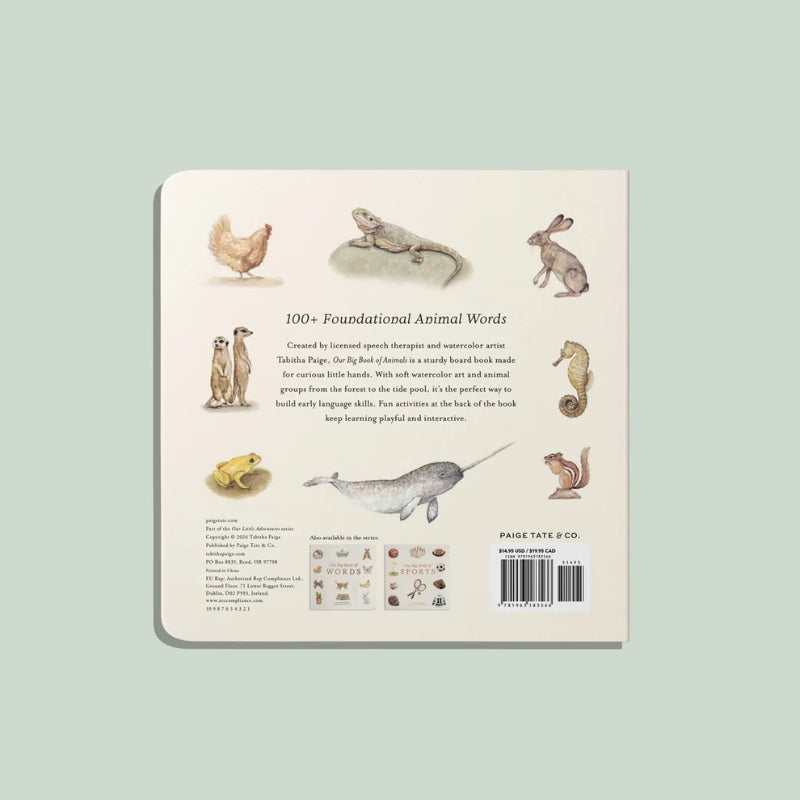 Our Big Book of Animals Board Book