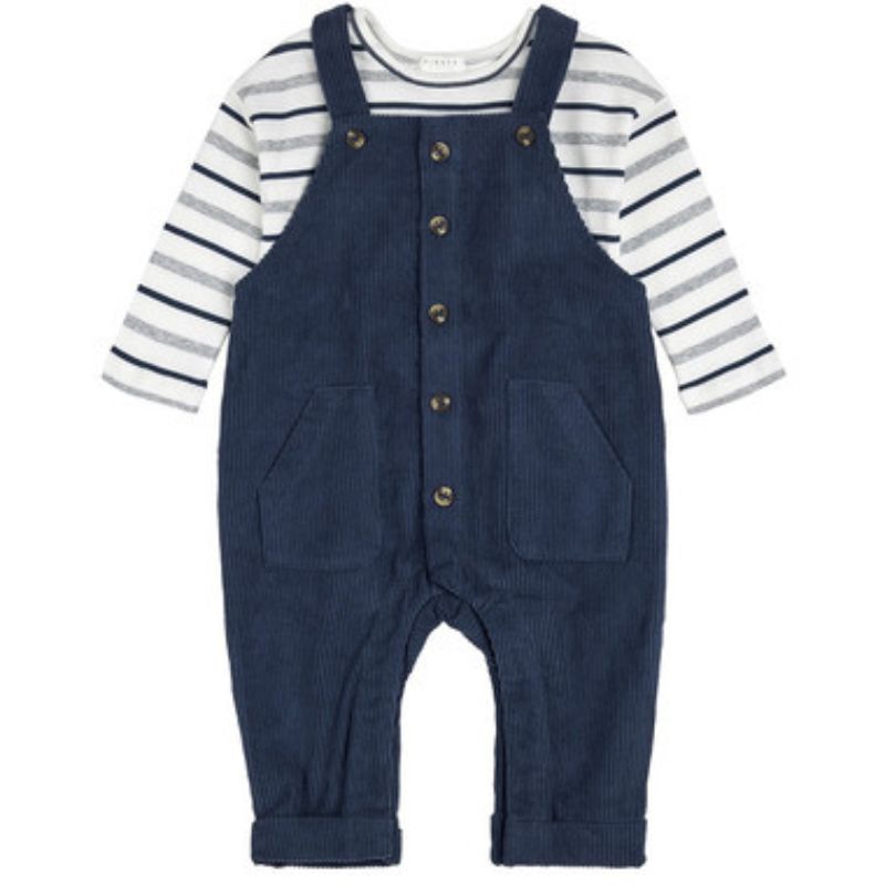 Corduroy Overall Set