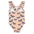 Monarch Ruffle Swimsuit