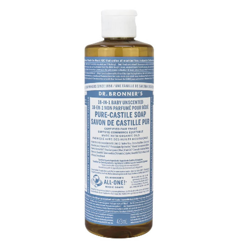Baby Unscented Pure-Castile Liquid Soap 