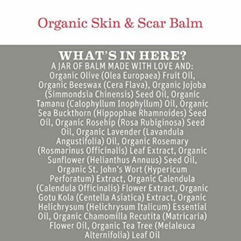 Organic Skin & Scar Balm - 1 oz