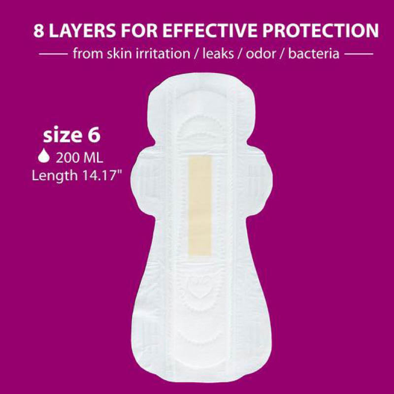 Organic Cotton Overnight - 8 Tampon Absorption For Postpartum – Viita  Protection