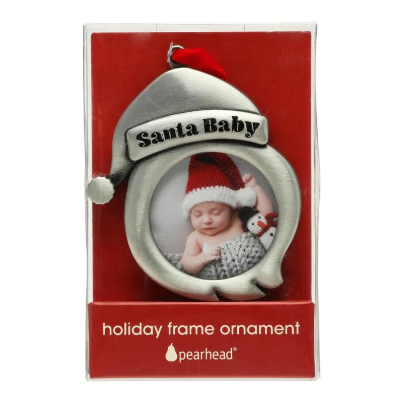 Santa Baby Photo Frame Ornament