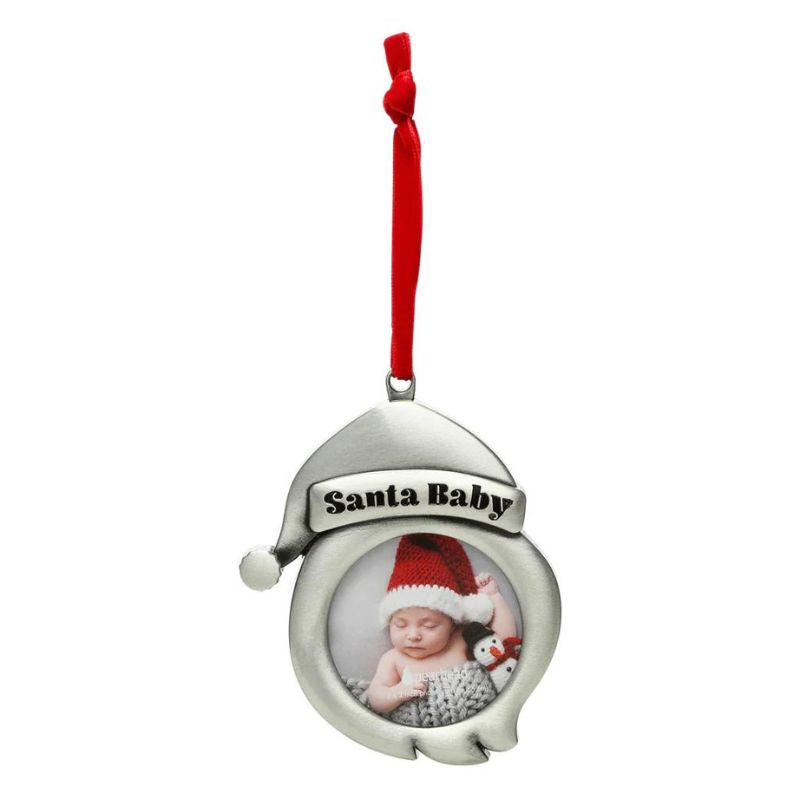 Santa Baby Photo Frame Ornament