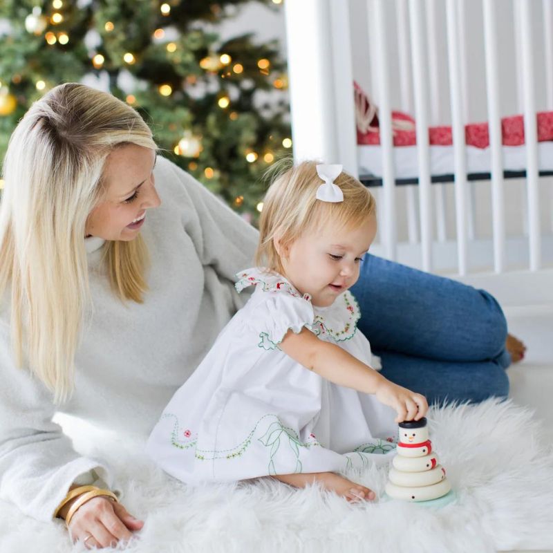 Snowman Stacking Toy
