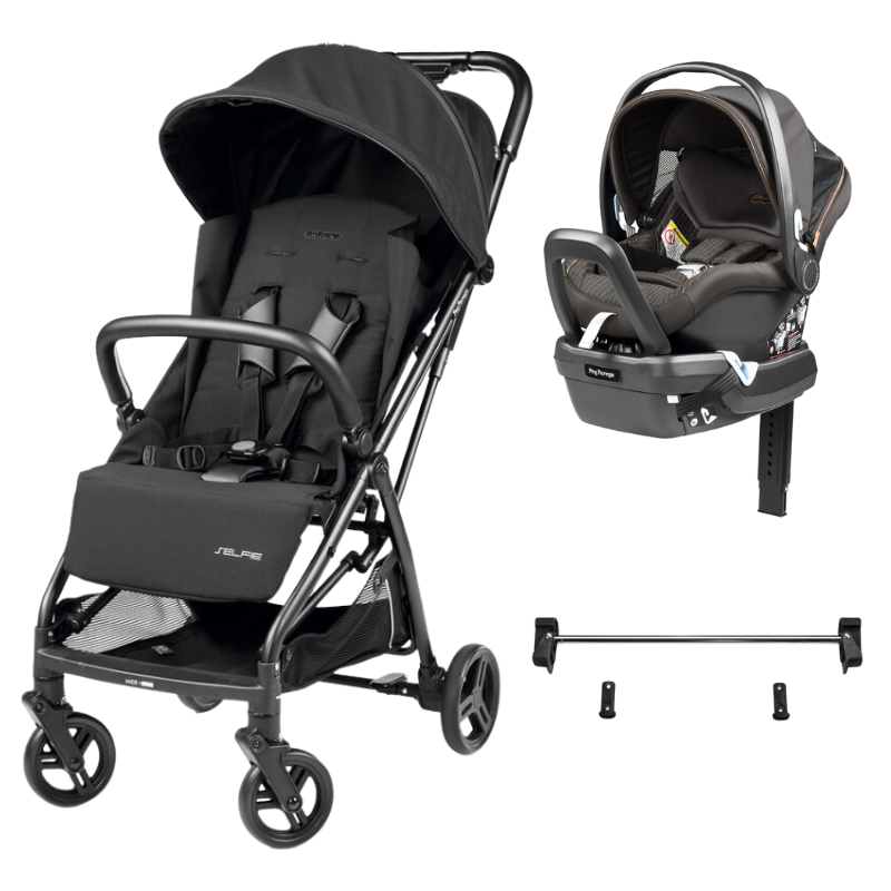 Selfie Stroller + 4-35 Infant Seat Travel System