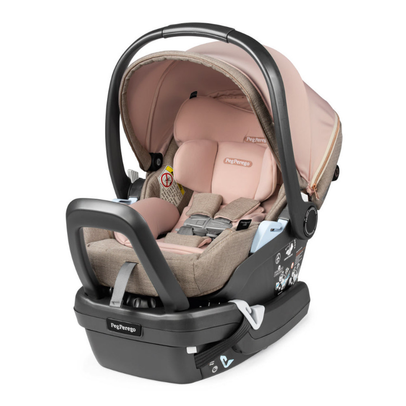 Peg Perego Selfie – Self-Folding, Light Weight, Compact Stroller –  Compatible with All Primo Viaggio 4-35 Infant Car Seats - Made in Italy -  Mon Amour