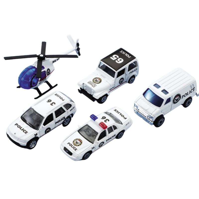 5-piece City Team Vehicle Gift Set