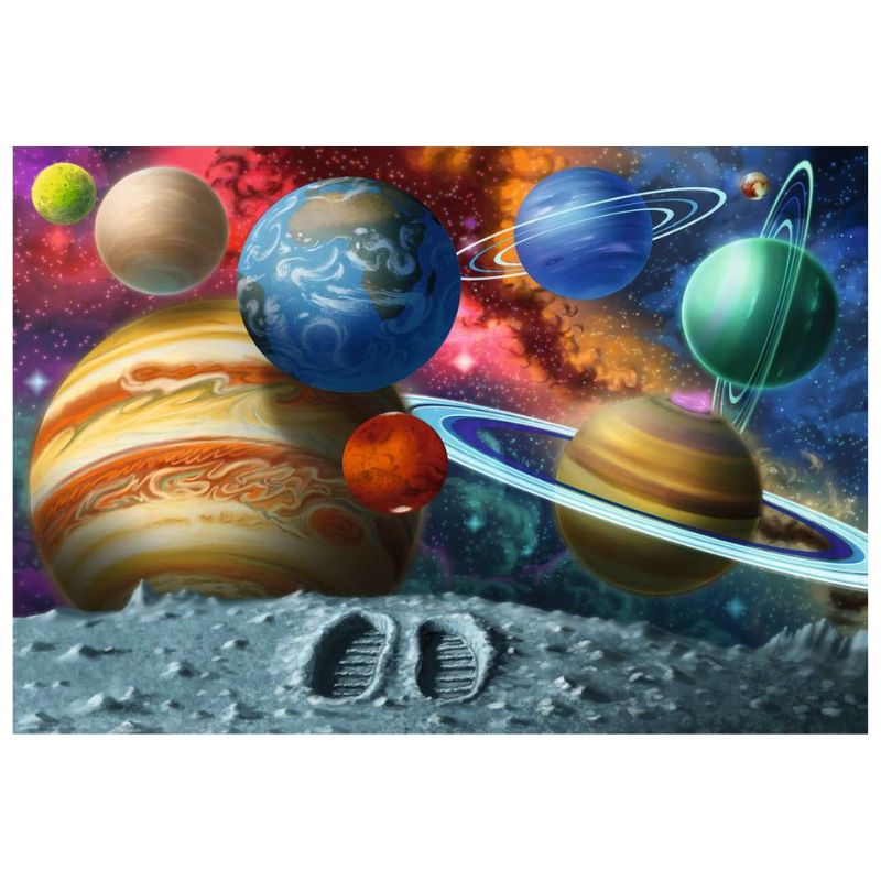24 Piece Floor Puzzle Stepping Into Space