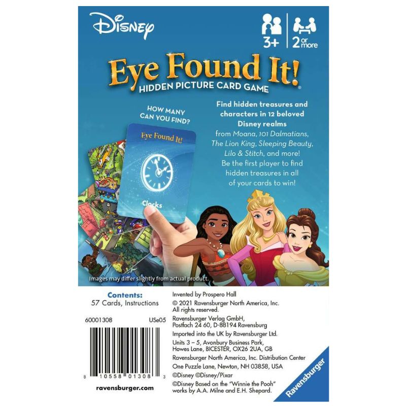 Eye Found it! Card Game Disney