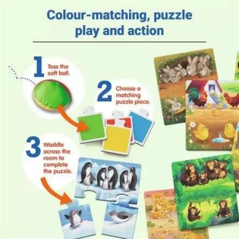 Hop, Waddle, Stomp! Board Game