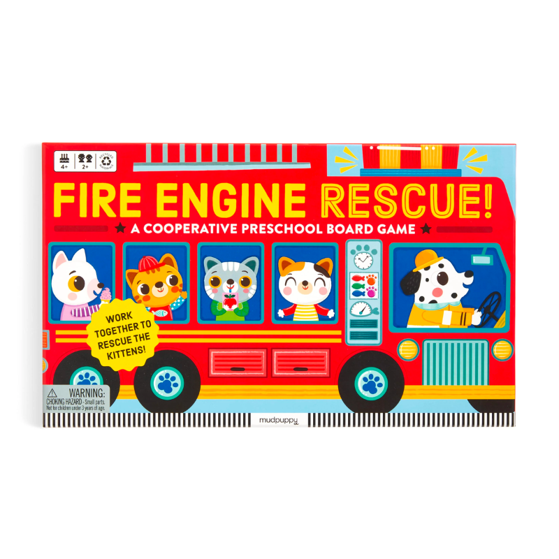 Fire Engine Rescue! Cooperative Board Game