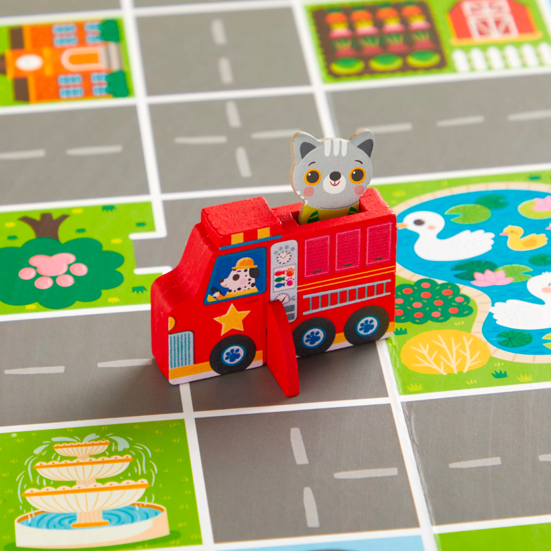 Fire Engine Rescue! Cooperative Board Game