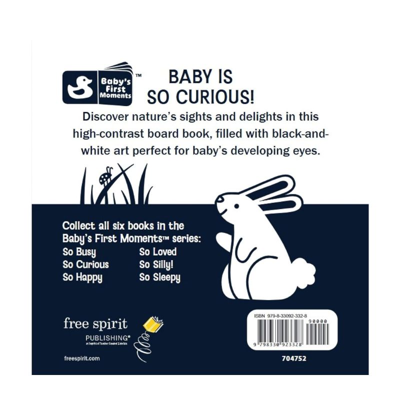 Baby's First Moments High-Contrast Board Book Series