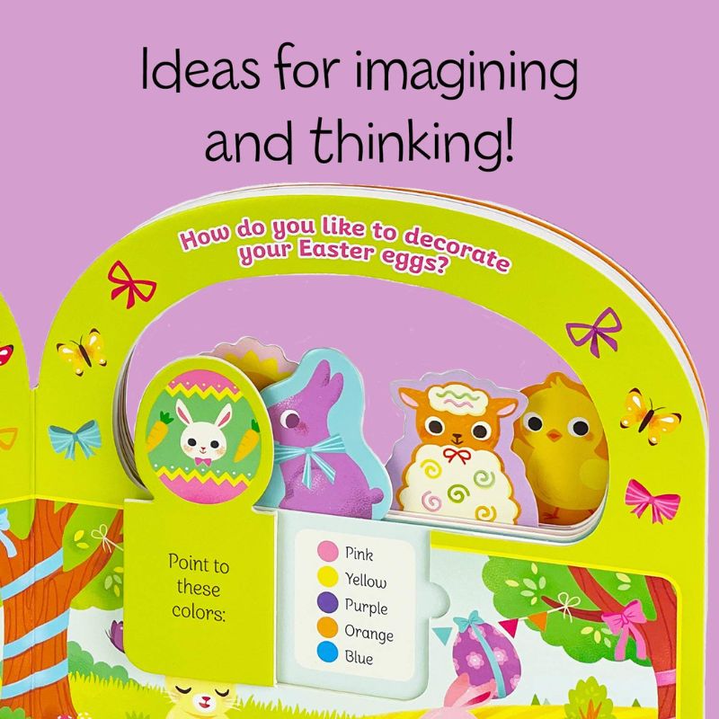 Happy & Hoppy - Children's Flip-a-Flap Activity Board Book