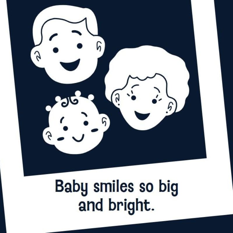Baby's First Moments High-Contrast Board Book Series