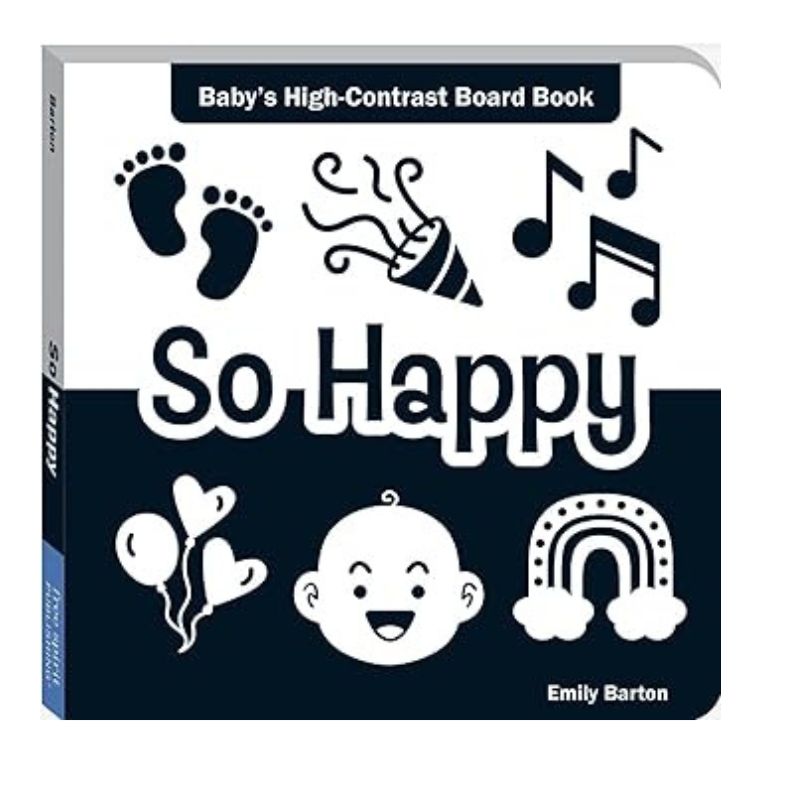 Baby's First Moments High-Contrast Board Book Series