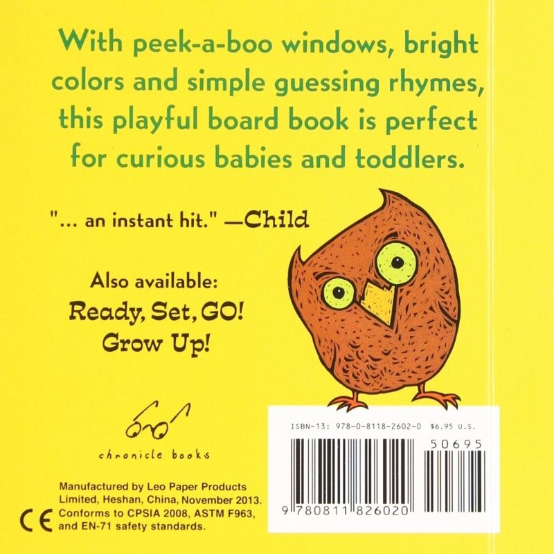 Peek-A Who? Board Book