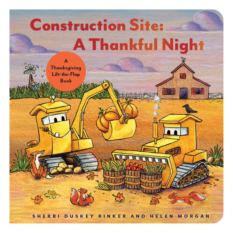 Construction Site: A Thankful Night Lift-the-Flap Book