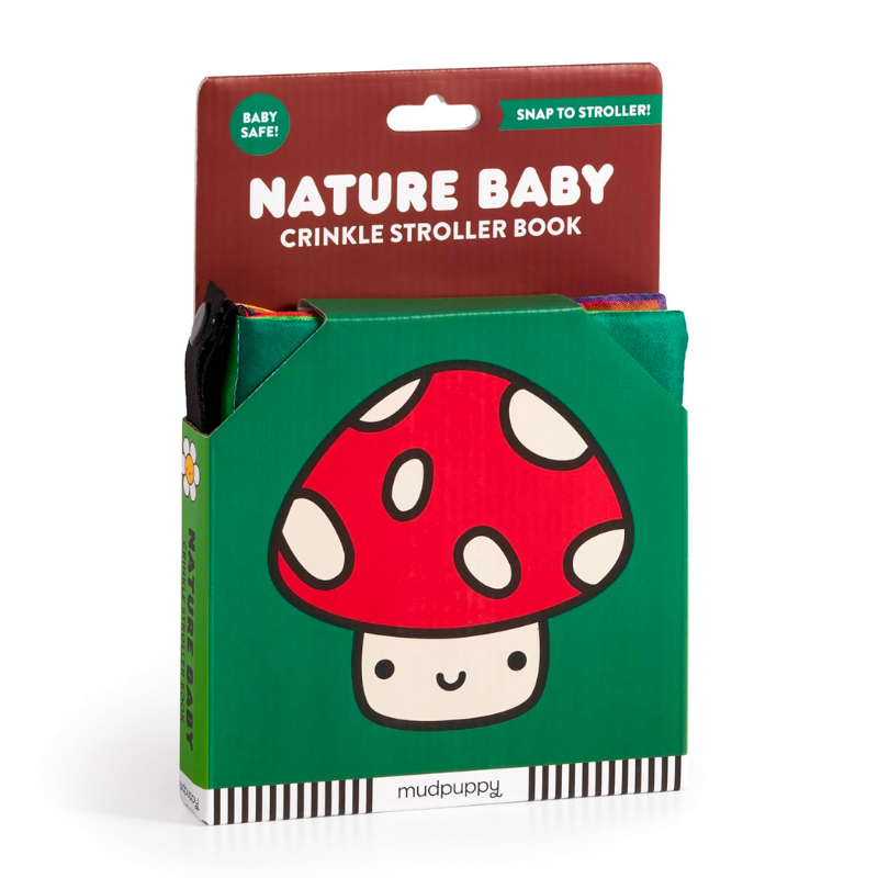 Livre de poussette en tissu froissé Nature Baby 