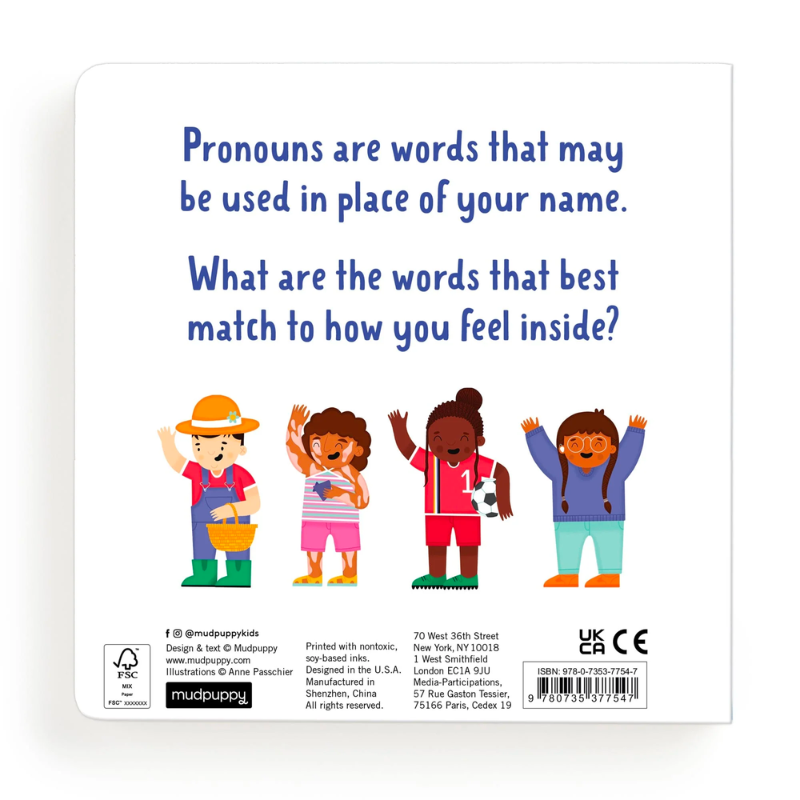 They, He, She: Words for You and Me Board Book