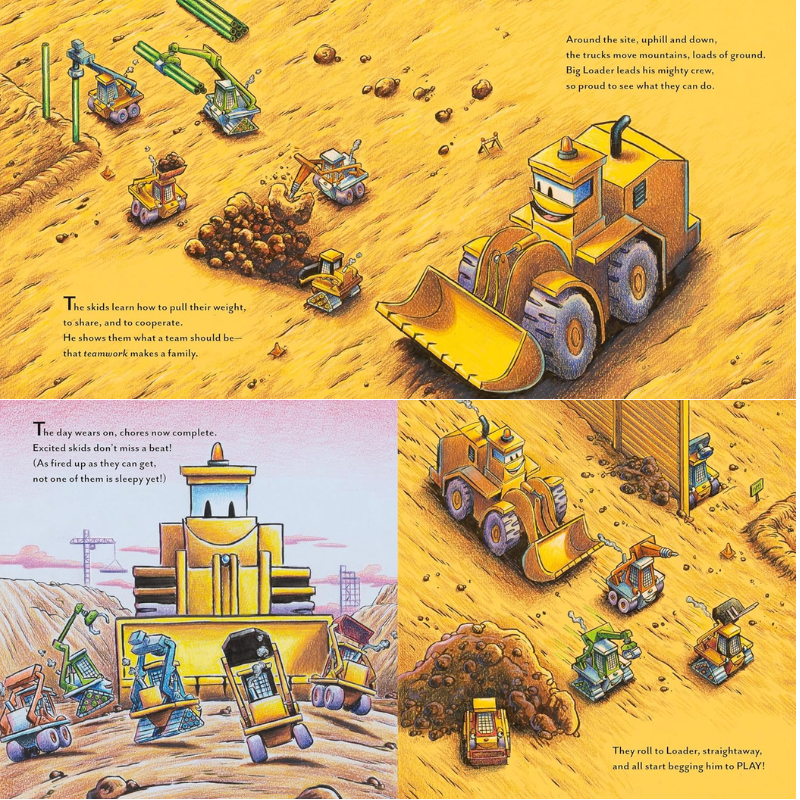 Construction Site: Dad and His Crew Power Through