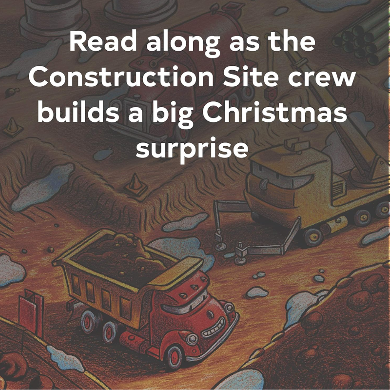 Construction Site on Christmas Night