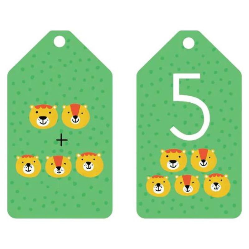 Mudpuppy Ring Flash Cards Counting