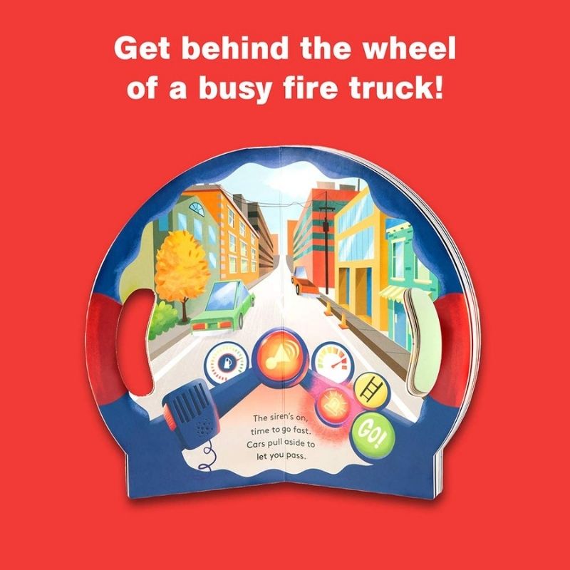 "Drive The" Book Series Fire Truck