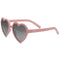 HEART Sunglasses Rose Tan