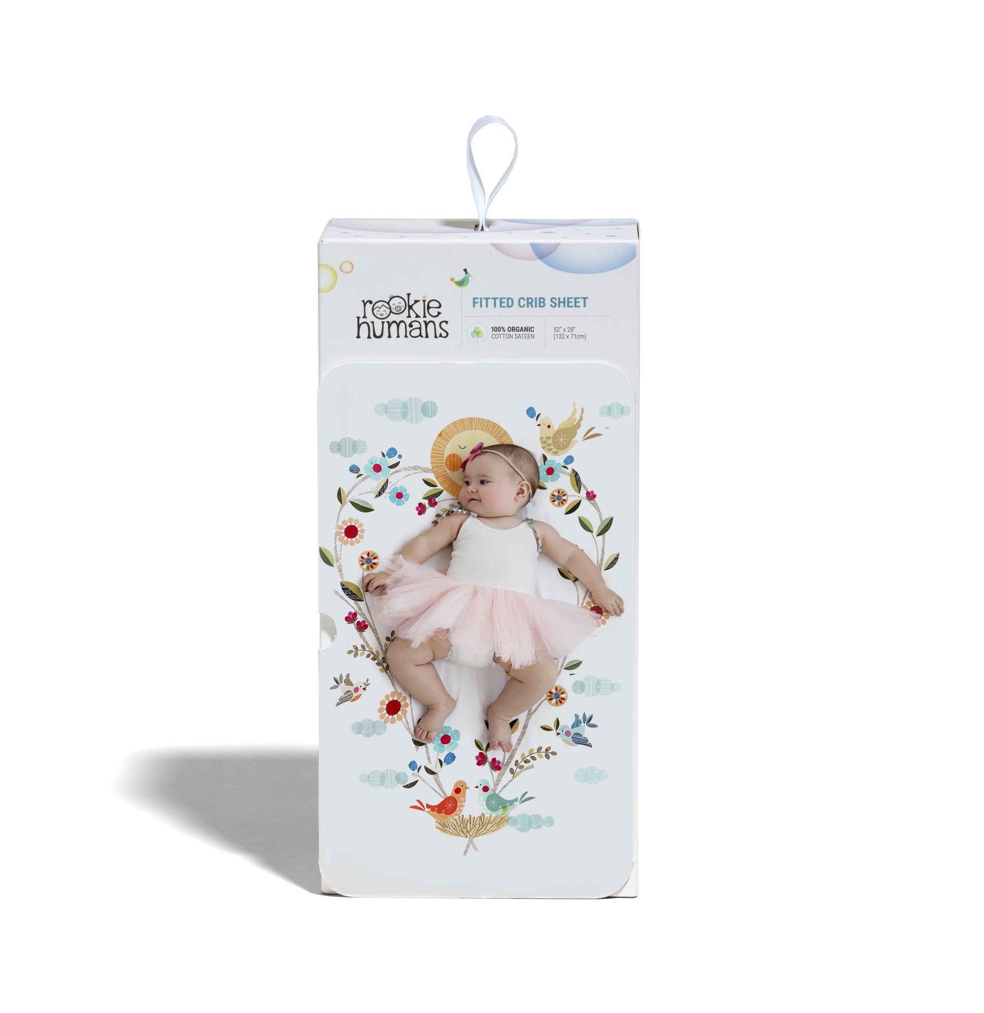 Crib Sheet - Love Blooms (Satin)