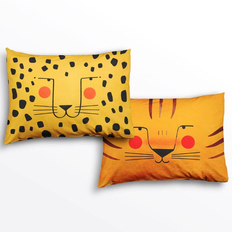 Standard Size Pillowcase Set - 2 Pack Jungle