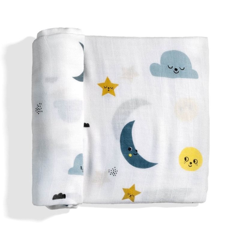 Bamboo Swaddles Moon and Stars