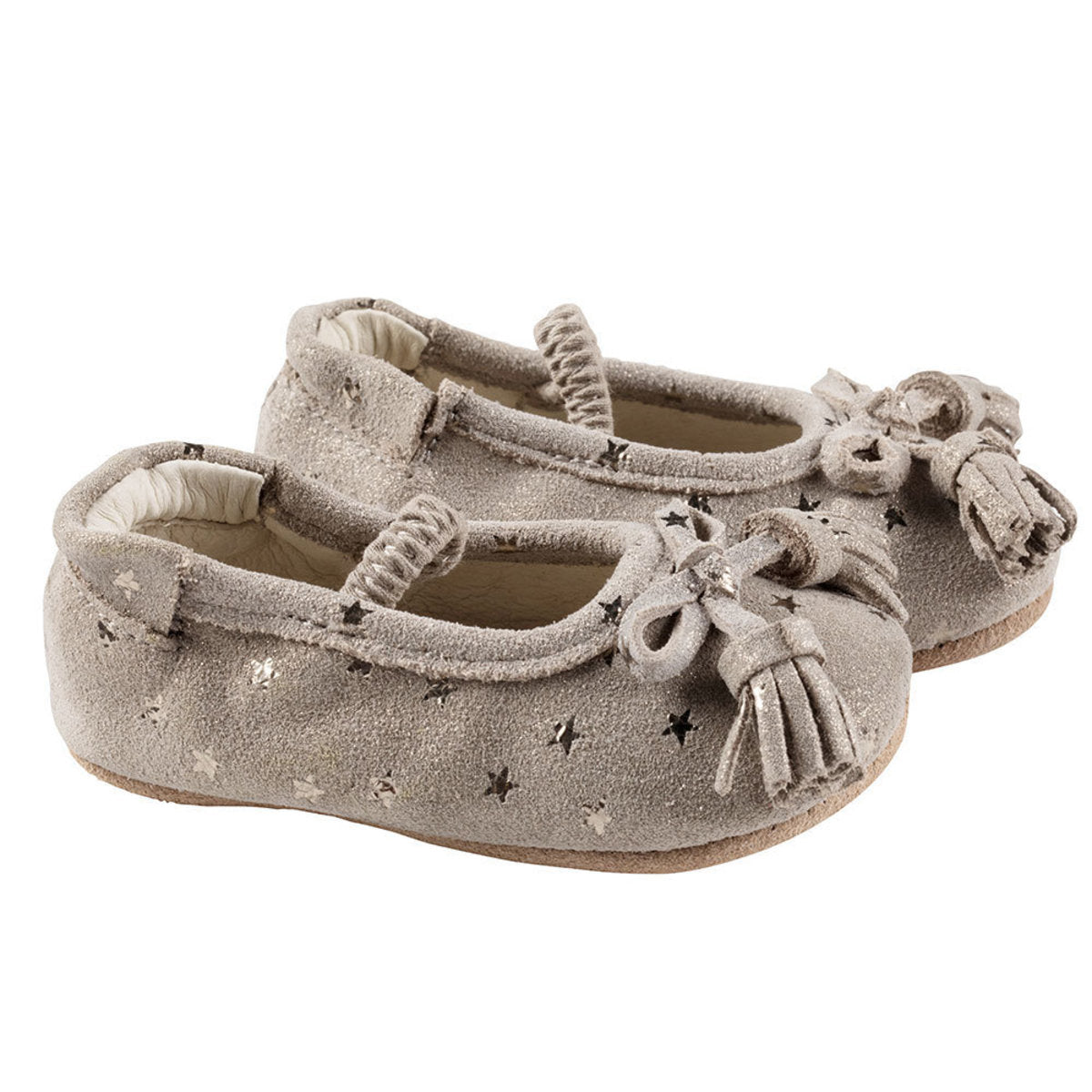 First Kicks Shoes Emily Metallic Star