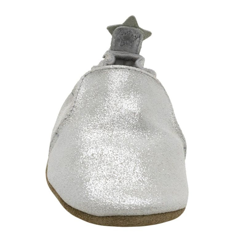 Pretty Pearl Soft Sole Shoes Silver