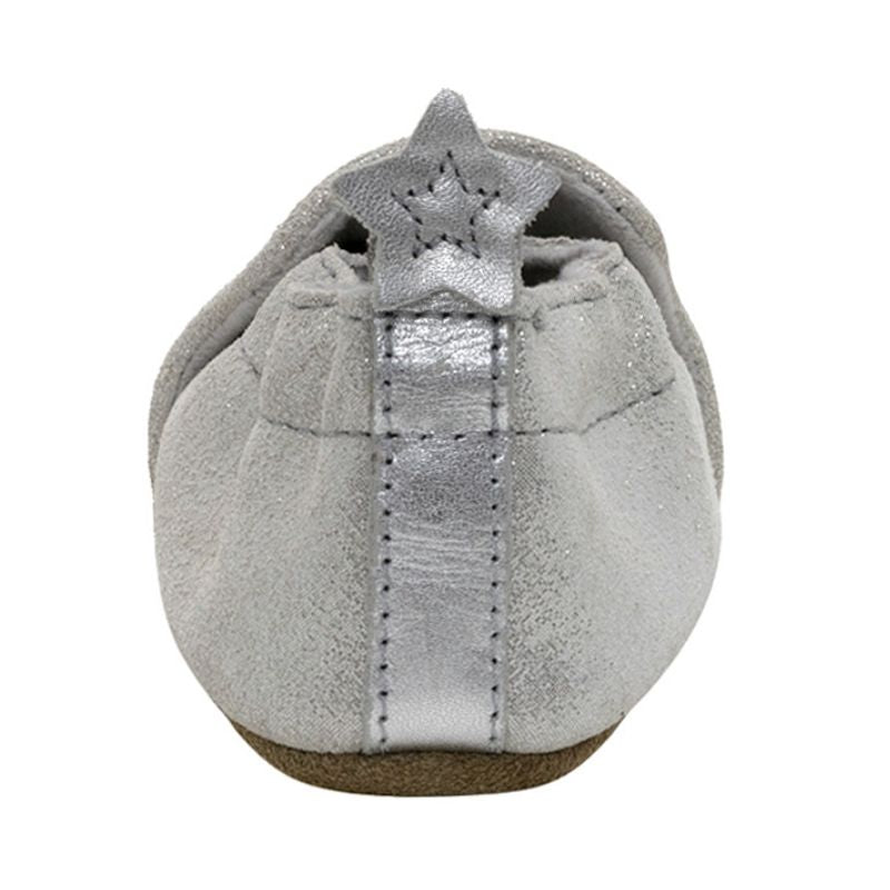 Pretty Pearl Soft Sole Shoes Silver