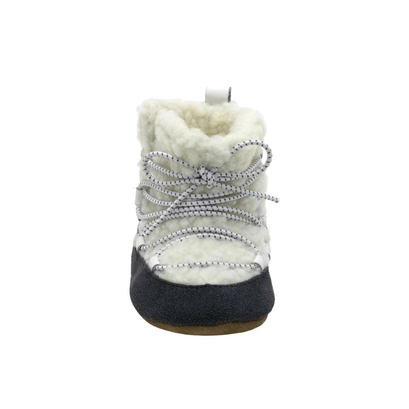 Rockies Lace Ups Sherpa Boots Charcoal