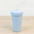 Straw Cup with Lid Ice Blue