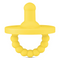 Cutie Pat Round (Pacifier + Teether) Yellow