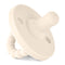 Cutie Pat Round (Pacifier + Teether) Ivory
