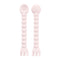 Cutie Tensil - Set of 2 Utensils  pink