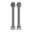 Cutie Tensil - Set of 2 Utensils  charcoal