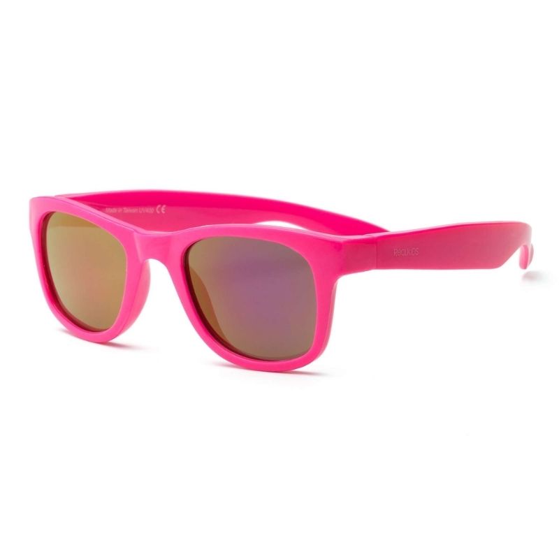 Surf Sunglasses Neon Pink Wayfarer